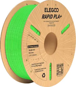 Elegoo RAPID PLA+ 3D Printer Filament 1.75 mm Green 1 kg