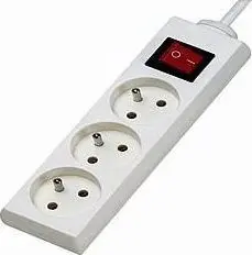 Connect IT Konnoc DX-3FS Strāvas pagarinātājs 10m ar 3 kontaktligzdām un slēdzi