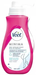 Veet Minima depilācijas krēms jutīgai ādai 400 ml