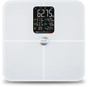 EVO Salente BodyFit Viedie diagnostiskie personīgie fitnesa svari ar Bluetooth