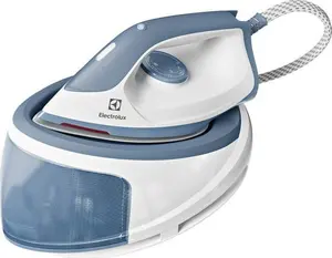 Electrolux E5ST1-2DB tvaika gludeklis 2400 W ar 1.2 L ūdens tvertni, Glissium zoli un vertikālo tvaiku zils