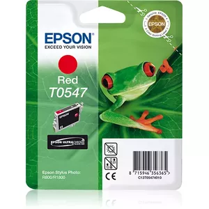 Epson Tintes kasetne Red T0547 Ultra Chrome Hi-Gloss