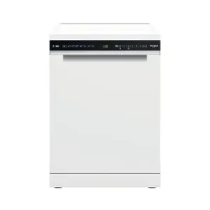 Whirlpool W7F HS31 Freestanding 15 Place Settings 8 Programs Touch Control 41 dB White Dishwasher