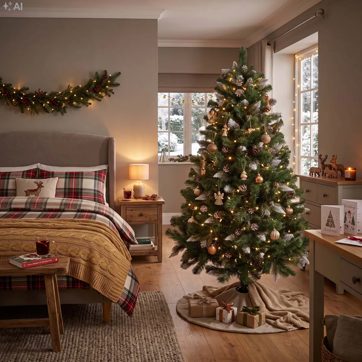 Springos Diamond Pine Artificial Christmas Tree 180 cm Photo 9