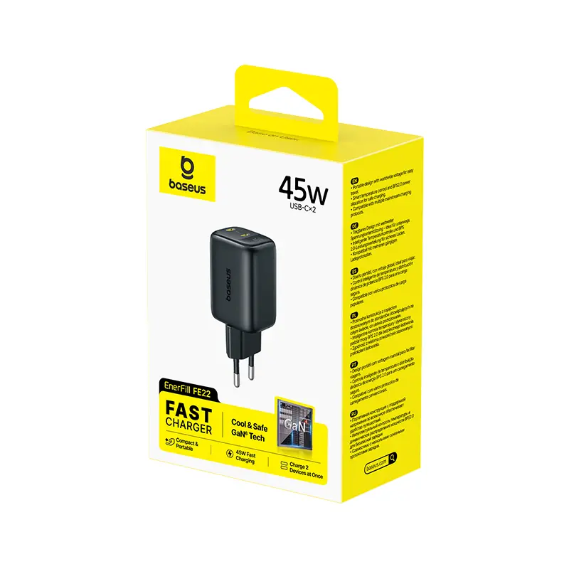 Baseus EnerFill FE22 Wall Fast Charger 45W Photo 4