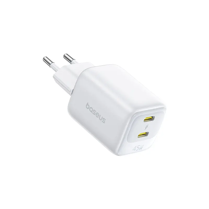 Wall Fast Charger EnerFill FE22 Baseus 45W 2xUSB-C Photo 2