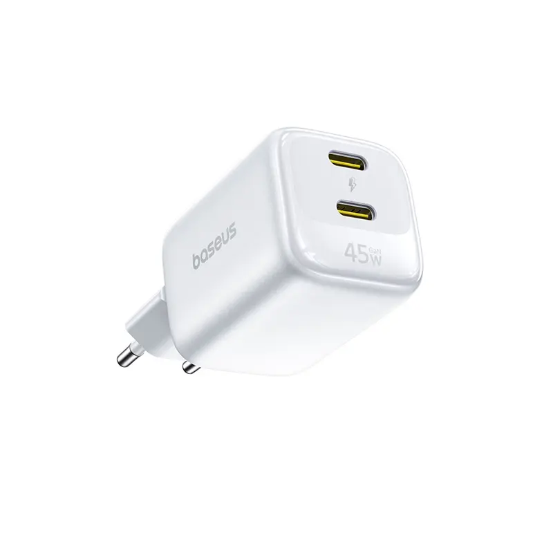 Wall Fast Charger EnerFill FE22 Baseus 45W 2xUSB-C Photo 3