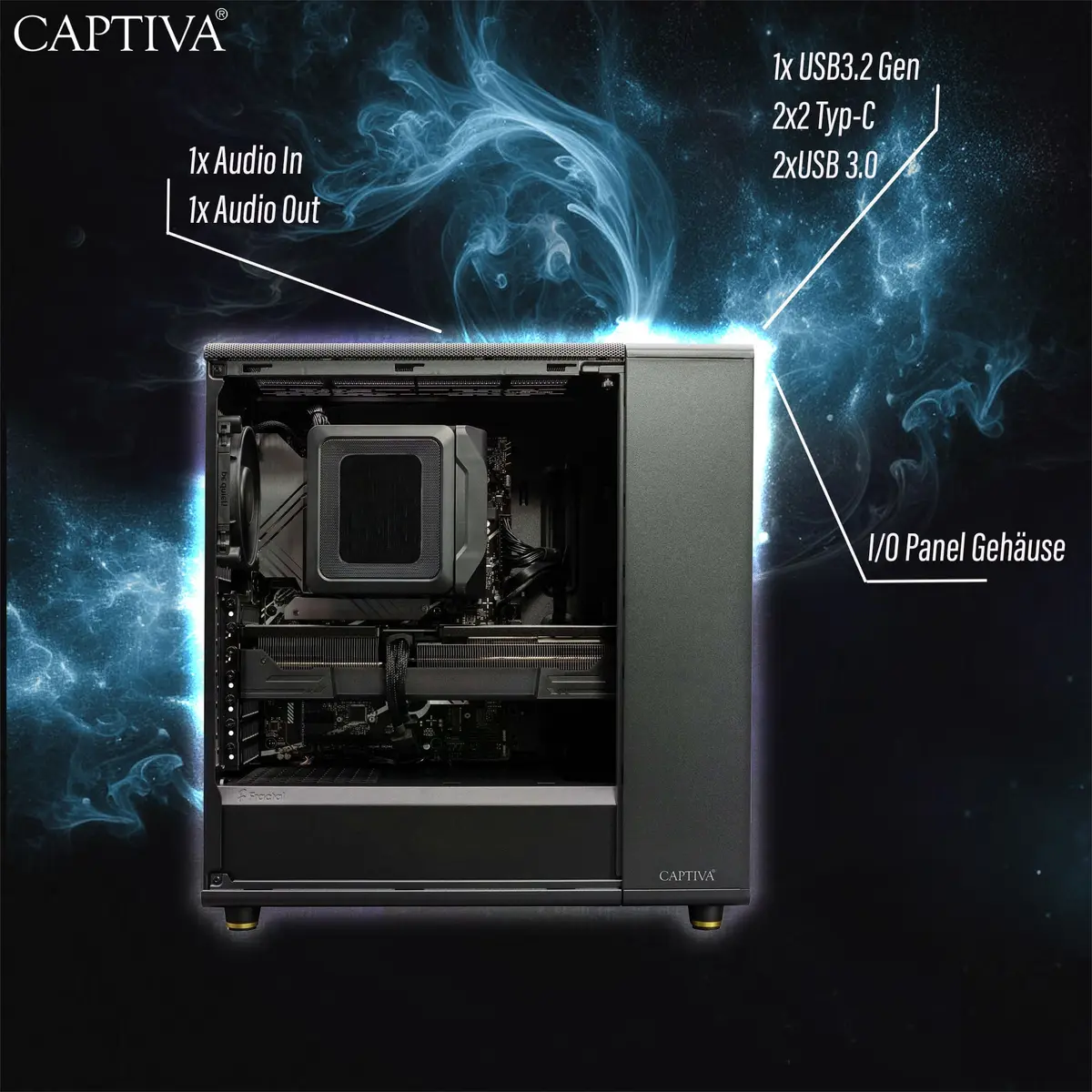 Настольный компьютер CAPTIVA 105370 AMD Ryzen 5 9600X Photo 7