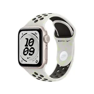 Спортивный ремешок Apple Essential White Nike для умных часов 40мм S/M