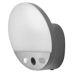 Ledvance Osram SMART+ Wifi Camera Round Outdoor wall lighting 6 W 3000 K 400 lm Black