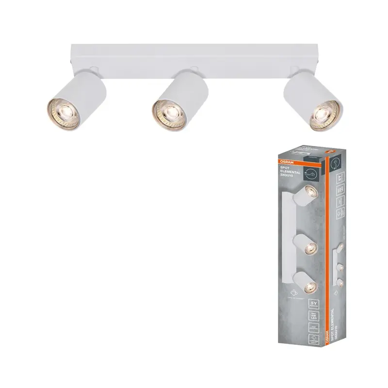Spotlight Ledvance White 3xGU10 Ceiling Luminaire Photo 2