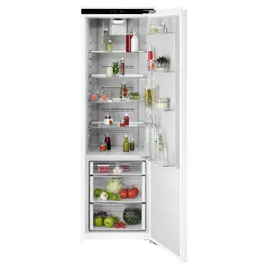 Built-in fridge-freezer AEG TK9CS181DC white with 274 L capacity energy class D noise level 35 dB display LED lighting