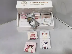 Donegal Double-Sided Cosmetic Mirror Cats