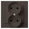 Ospel GP-2R/40 Socket Outlet Brown 16A Photo 2