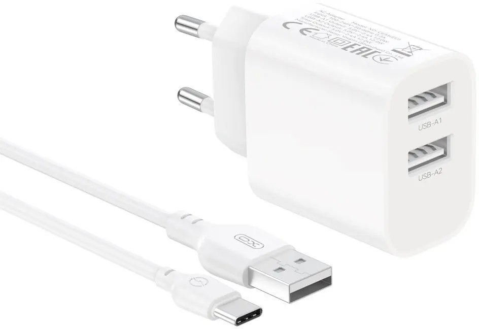 XO Wall Charger CE55 with Lightning Cable Photo 3