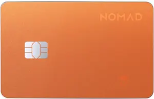 Nomad Tracking Card Pro трекер-карта для кошелька совместимая с Apple Find My Stellar Orange