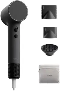 Фен Laifen Air Pro черный 1100W ионизация тихий с аксессуарами
