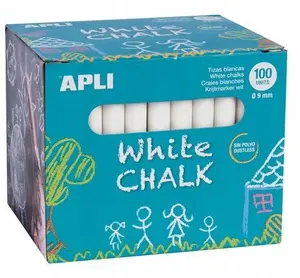 Apli Kids Мел AP14577 Белый круглый 9 x 80 мм 100 шт