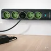 Qoltec Power Strip 5 Sockets Backlit Switch 3680W Photo 8