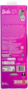 MATTEL Barbie Fashionistas Leļle #245 Violetā svītrotā kleitā Modes leļle Sieviešu 298 mm 3 gadi