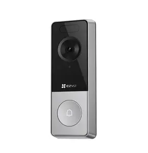 EZVIZ HP8 Wireless Outdoor Doorbell Wi-Fi 6 5MP Silver Black