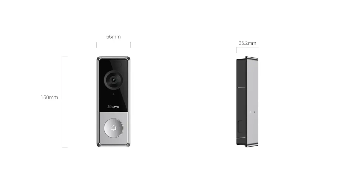 EZVIZ HP8 Wireless Outdoor Doorbell Photo 5