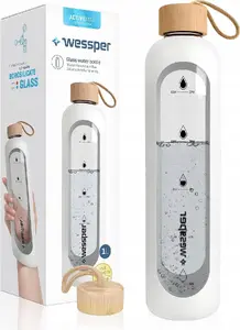 Стеклянная бутылка Wessper 1000мл WES260-WH белый