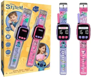 KIDS детские часы рация 2 в 1 Лило и Стич комплект