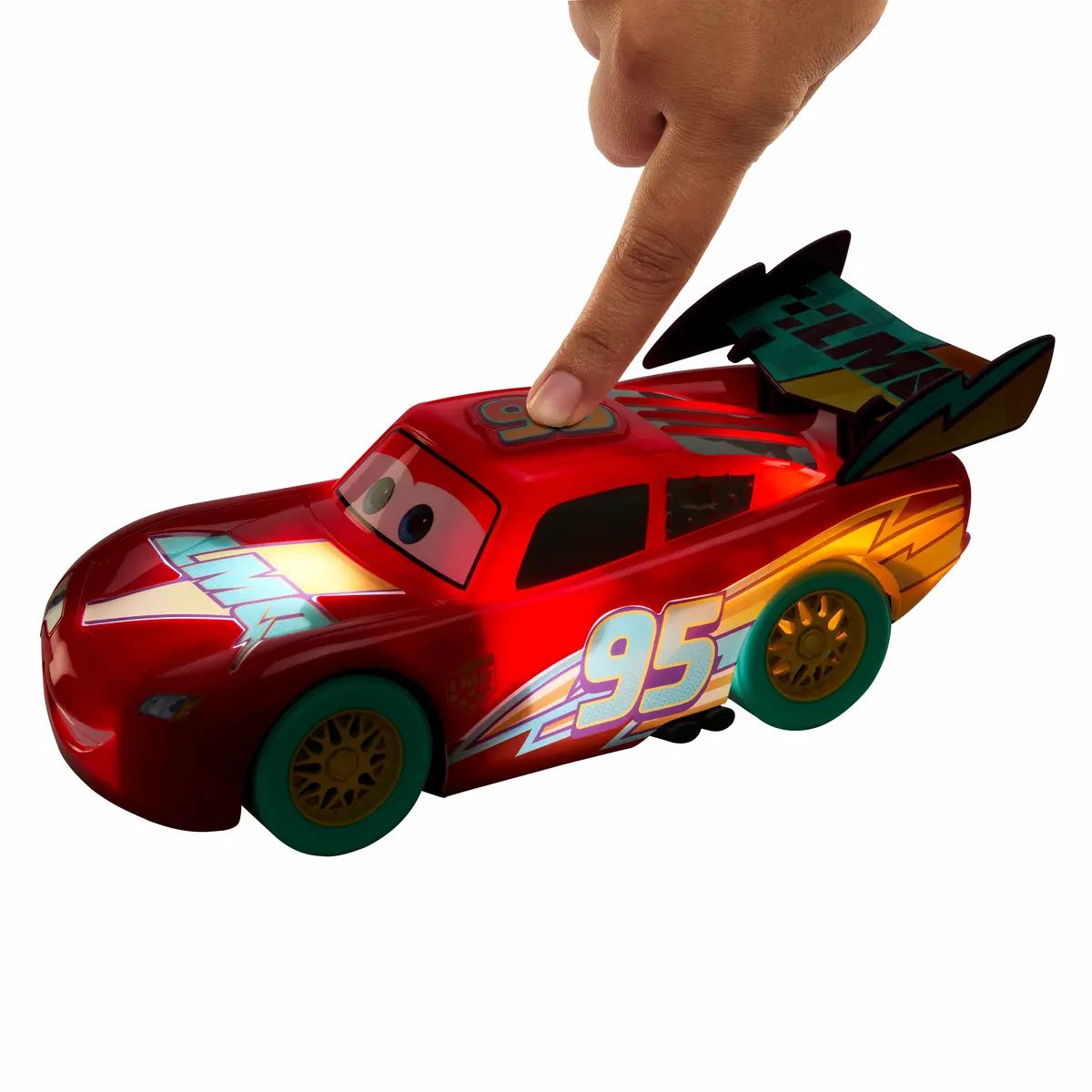MATTEL Race to Celebrate Lights & Sounds Lightning McQueen Rotaļlieta Photo 3