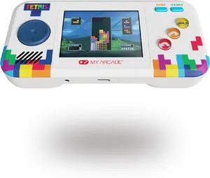 Plaion My Arcade Tetris Pocket Player Pro portatīvā spēļu konsoles 2.75 collas daudzkrāsaina USB AA baterijas