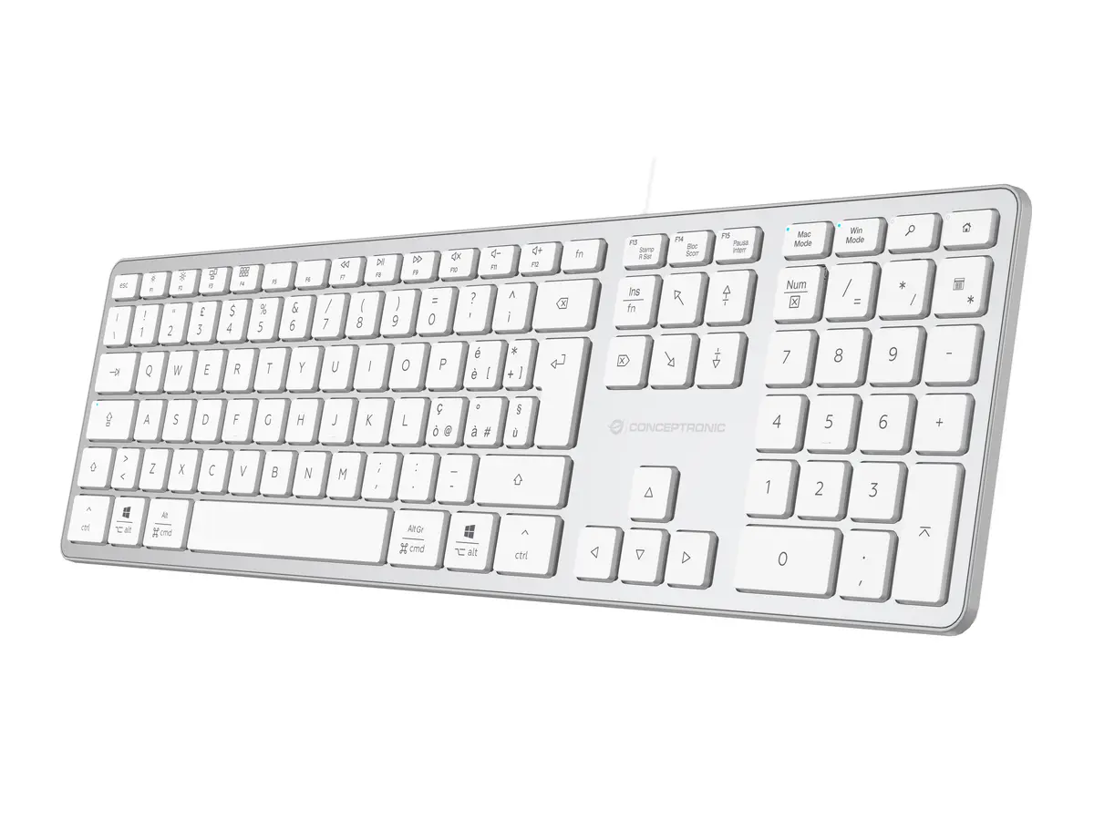 Conceptronic KAYNE02WIT USB Slim Keyboard Photo 5