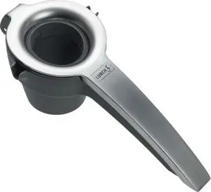 Lurch 221420 citrus press plastic stainless steel black metallic 22 x 10 x 7.5 cm