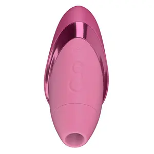 WOMANIZER NEXT LIBERTY 3D Klitorālais stimulators Intense Pink ar 3D Pleasure Air tehnoloģiju 8 intensitātes līmeņiem un Climax Control