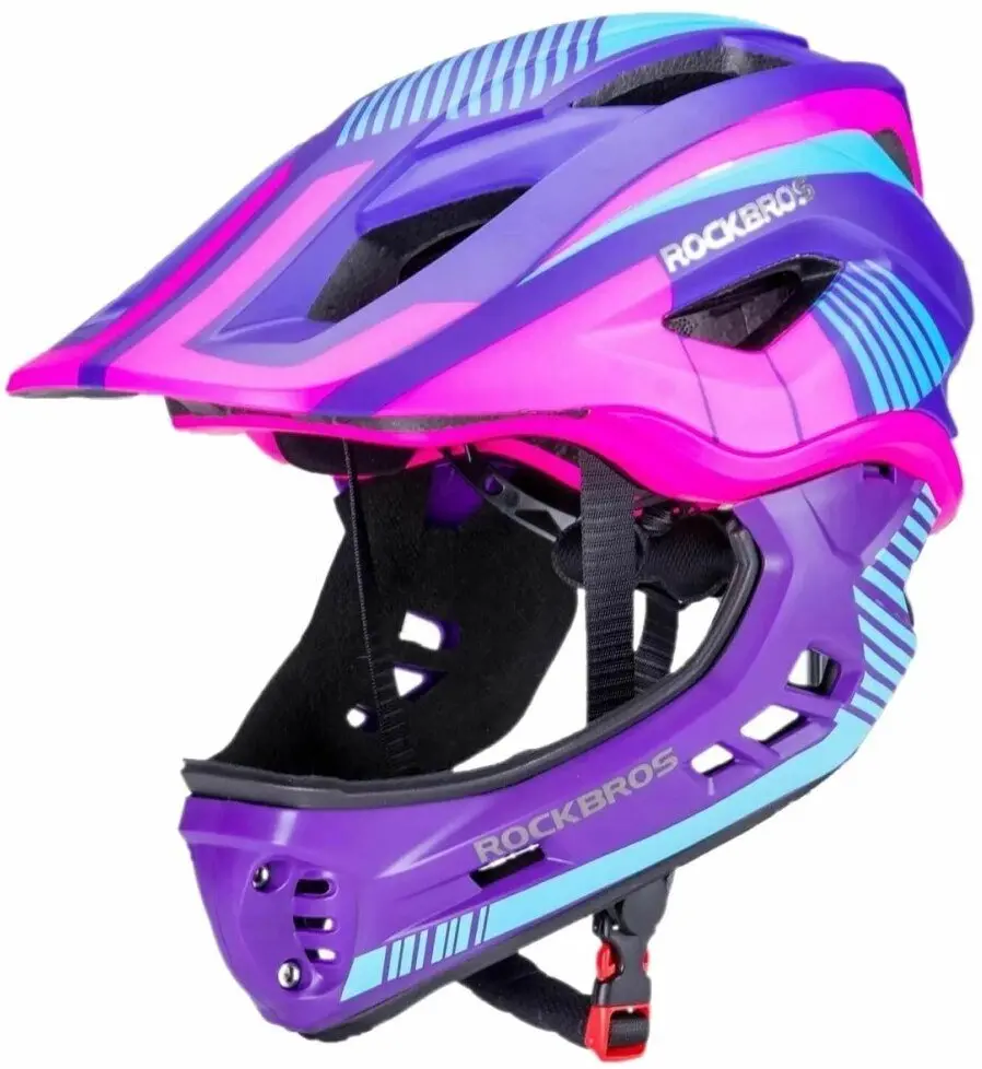 Rockbros TT-32SBPP-S bērnu ķivere ar noņemamu
