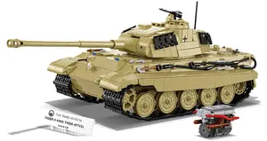 Конструктор танк Cobi Tiger II King Tiger 1572 деталей Вторая мировая война