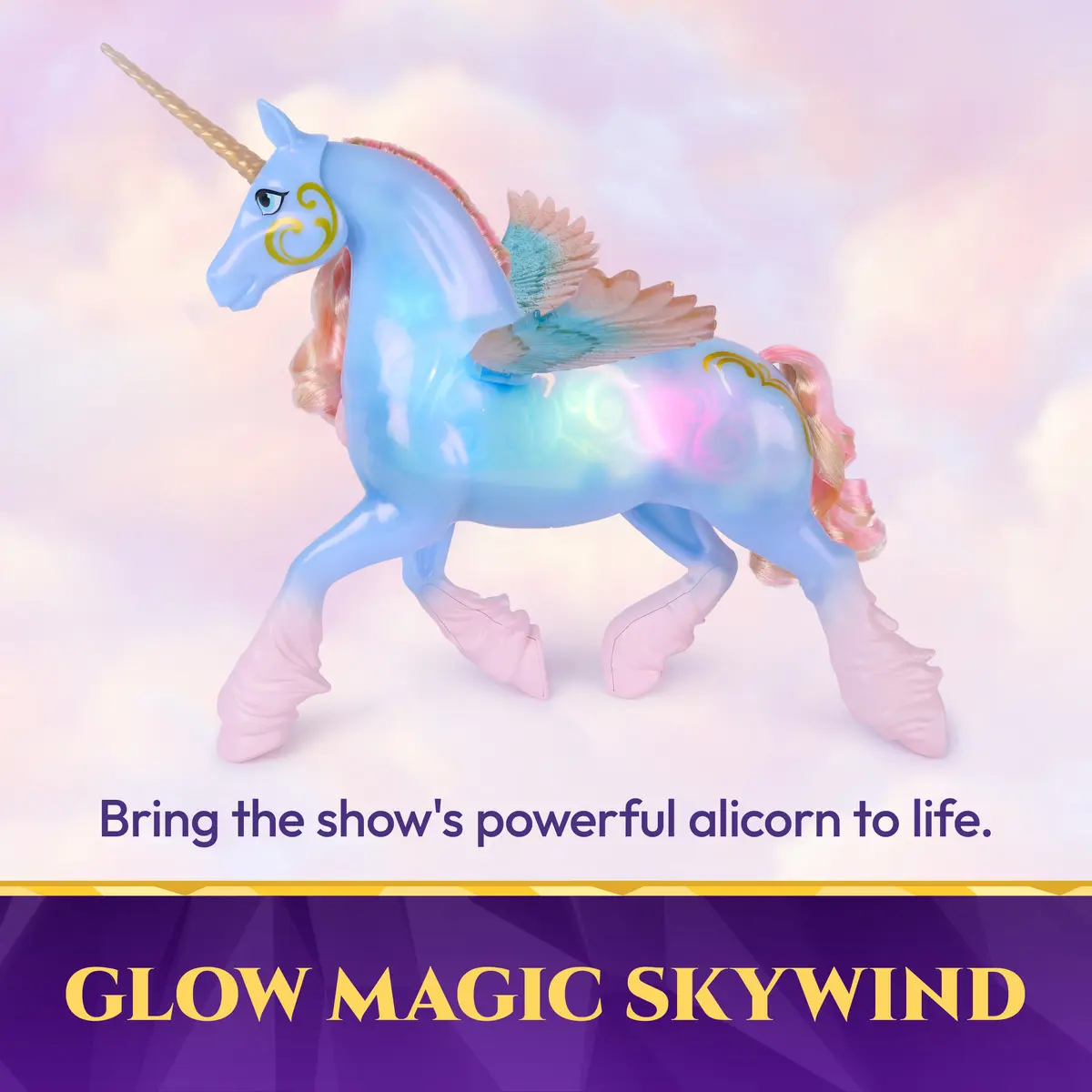 Spinmaster Glow Magic Skywind Interactive Unicorn Photo 8