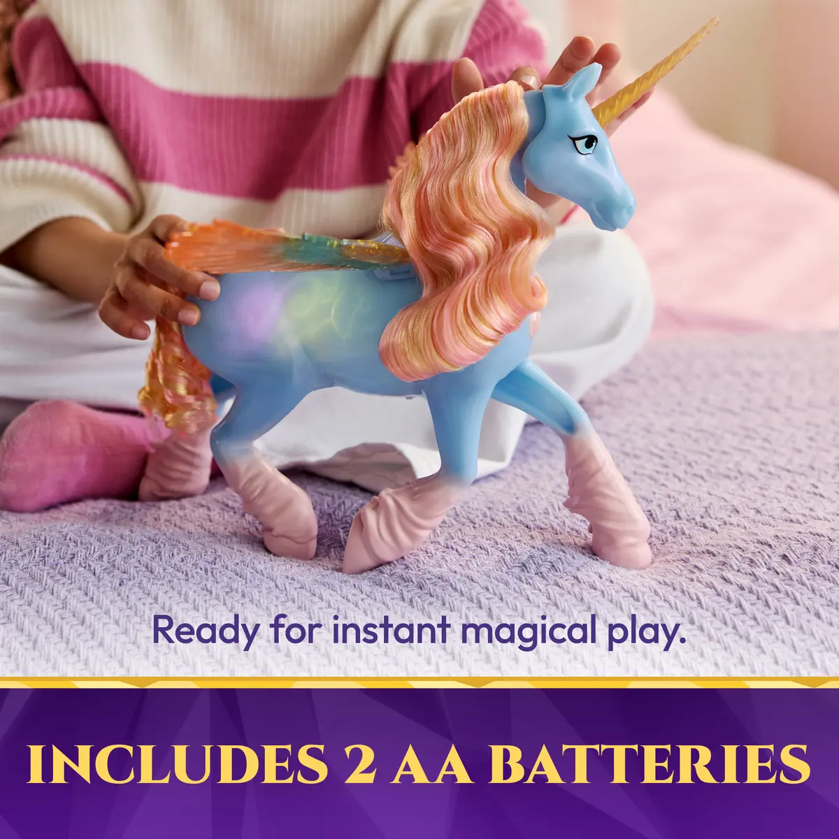 Spinmaster Glow Magic Skywind Interactive Unicorn Photo 12