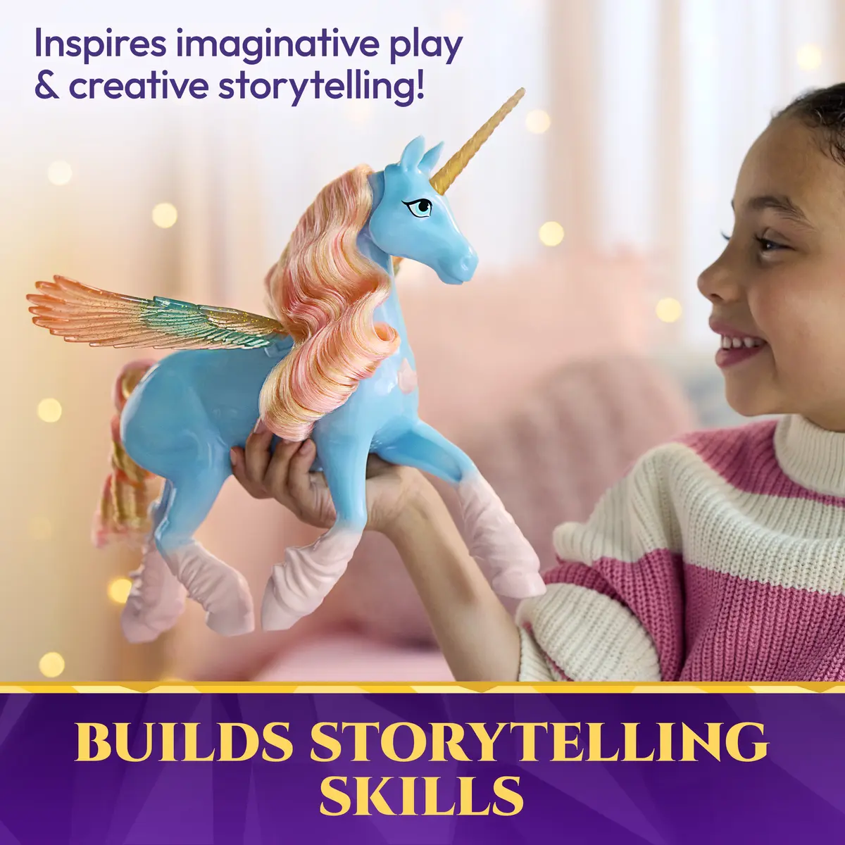 Spinmaster Glow Magic Skywind Interactive Unicorn Photo 13