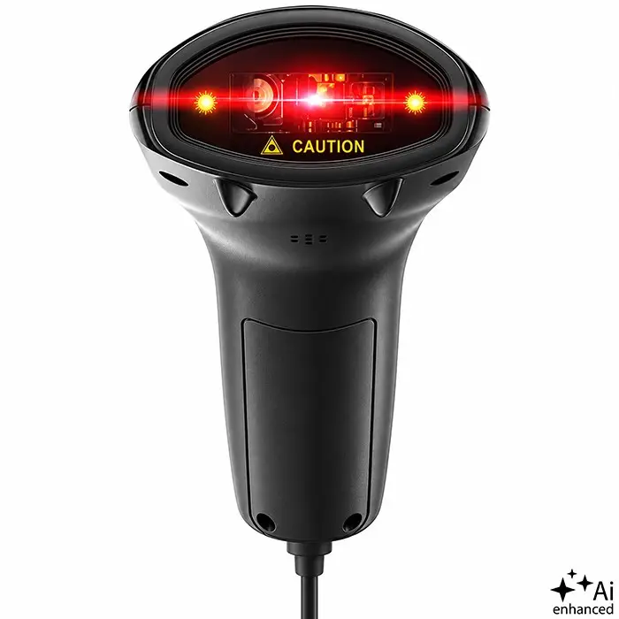 Сканер штрих-кодов QOLTEC 52750 1D/2D Photo 8