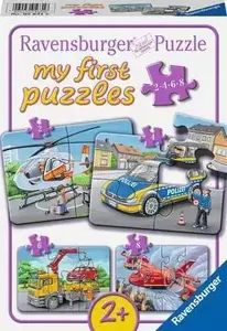 Ravensburger 10105631 Puzle Transportlīdzekļi 2 gabali 210 mm platums 2 mm augstums 2 gadi minimālais vecums