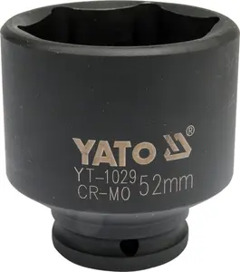 Yato YT-1029 Ударная головка для ступиц 1/2" шестигранная 52 мм