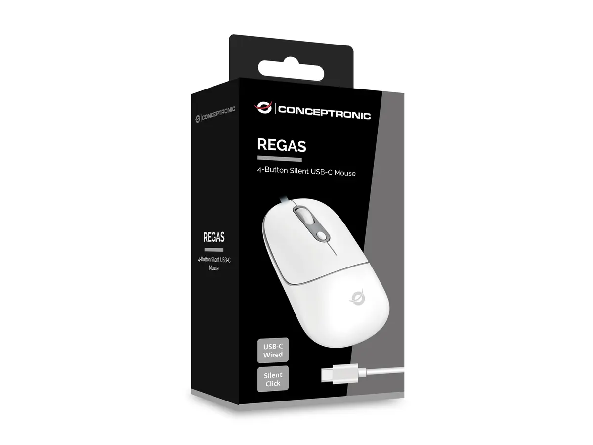 Conceptronic REGAS02W USB-C Mouse Photo 6