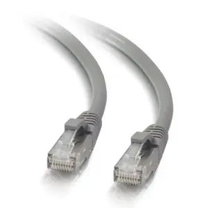 Cables2Go 83140 0.5m Cat5e Booted Unshielded UTP Network Patch Cable Grey RJ-45