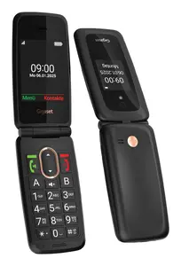 Gigaset GL795 Clamshell Senior Phone 2.8 Inch 4G 1400 mAh Grey