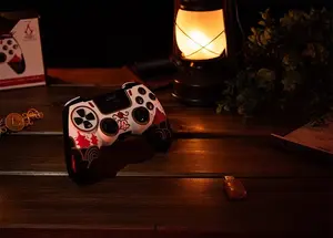 Lexip X Ubisoft Assassin's Creed Shadows Gamepad Wireless Bluetooth RF USB Black Gold Red White 300 mAh Battery