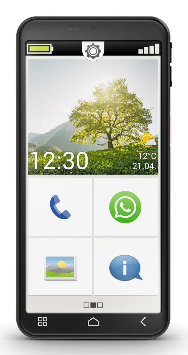 Смартфон Emporia emporiaSMART.7mini 6GB 128GB Черный Photo 6
