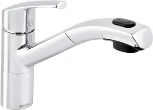 Damixa Rowan Virtuves maisītājs Hroms Izvelkama snīpe Sviras rokturi Augstums 19.4 cm