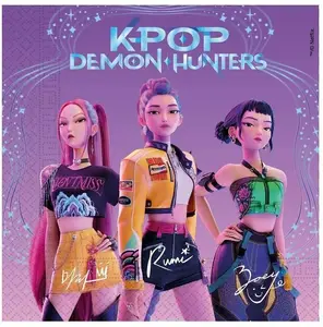 Бумажные салфетки GoDan K-pop Demon Hunters 33x33 см 20 шт