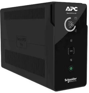APC BR650G2I Line-Interactive uninterruptible power supply UPS 0.65 kVA 400 W 6 AC outlets tower black