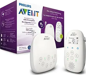 Philips Avent SCD713/26 Video Baby Monitor 330 m Grey White with LCD Display Night Light Temperature Sensor and DECT Technology